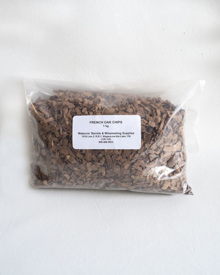 French Oak Chips Toasted Watson's Barrels & Wine Making Supplies