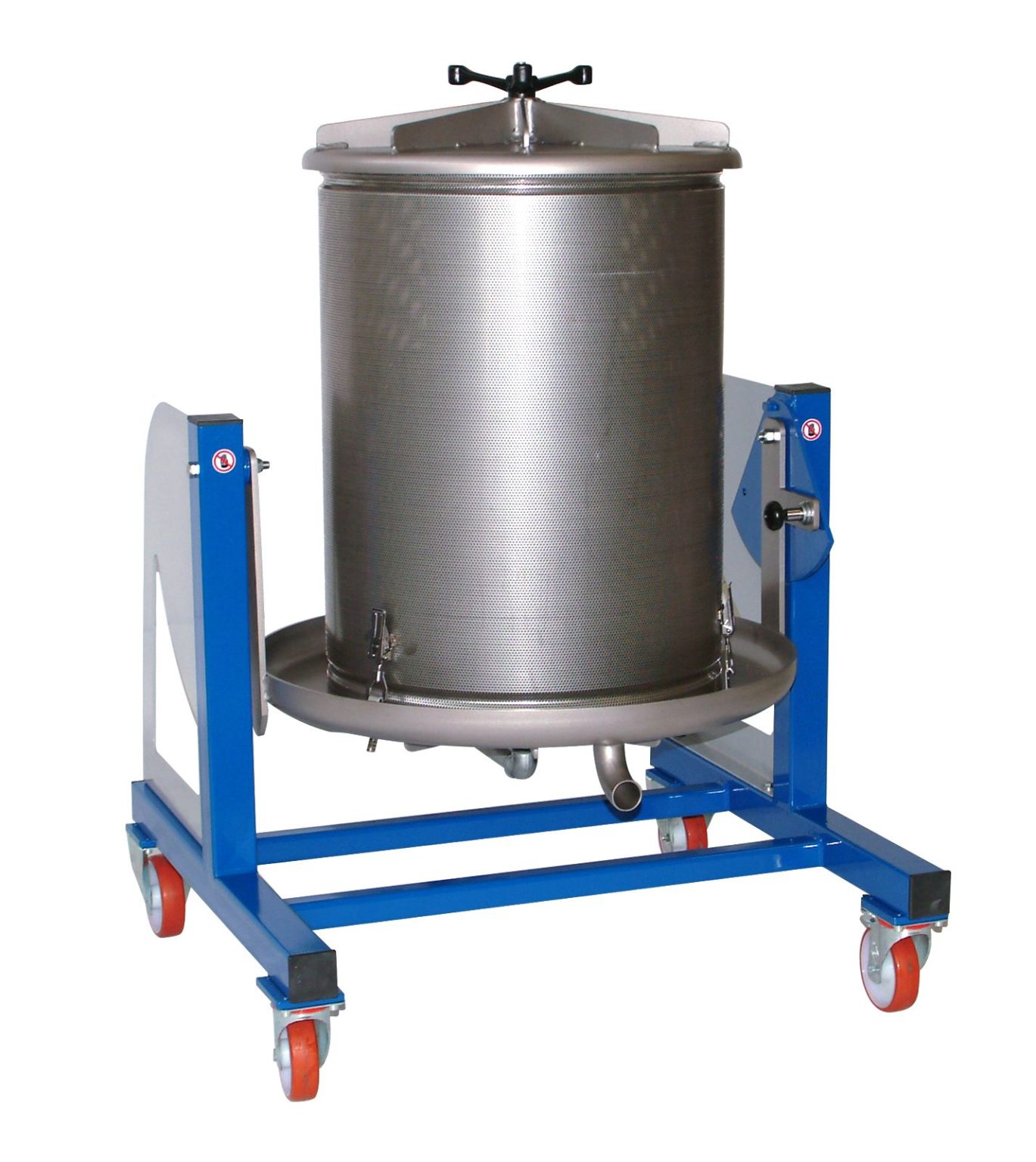 160L Bladder Press Stainless Steel Watson's Barrels & Wine Making